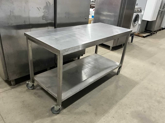 Rvs werktafel - afbeelding 1 van  6