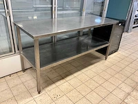 Rvs werktafel