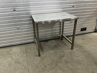 Rvs werktafel