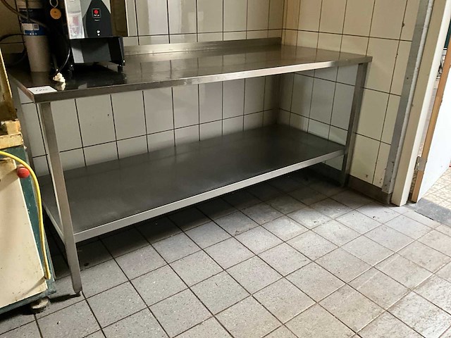 Rvs werktafel - afbeelding 1 van  3