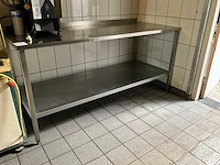 Rvs werktafel - afbeelding 1 van  3