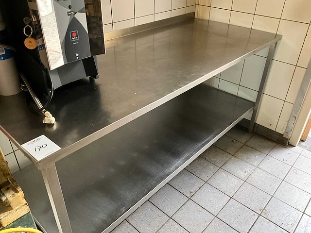 Rvs werktafel - afbeelding 3 van  3