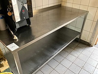 Rvs werktafel - afbeelding 3 van  3