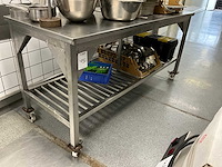 Rvs werktafel - afbeelding 1 van  2
