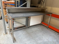 Rvs werktafel - afbeelding 1 van  3