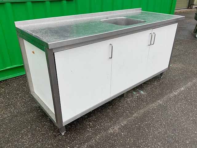 Rvs werktafel - afbeelding 2 van  8