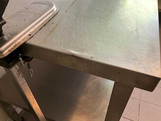 Rvs werktafel - afbeelding 4 van  5