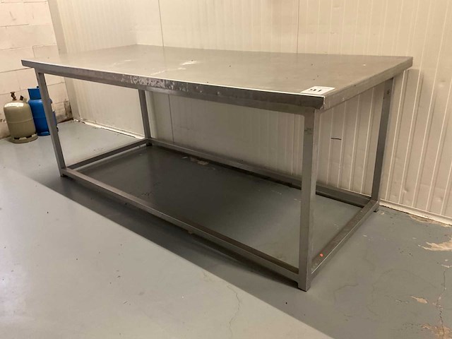 Rvs werktafel - afbeelding 1 van  4