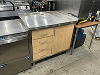 Rvs werktafel - afbeelding 1 van  6