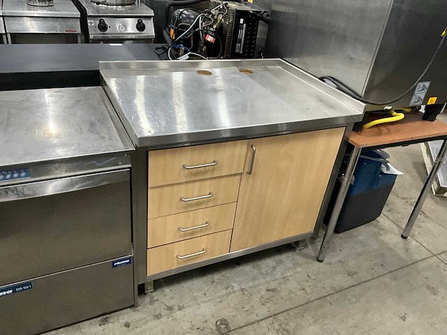 Rvs werktafel - afbeelding 2 van  6