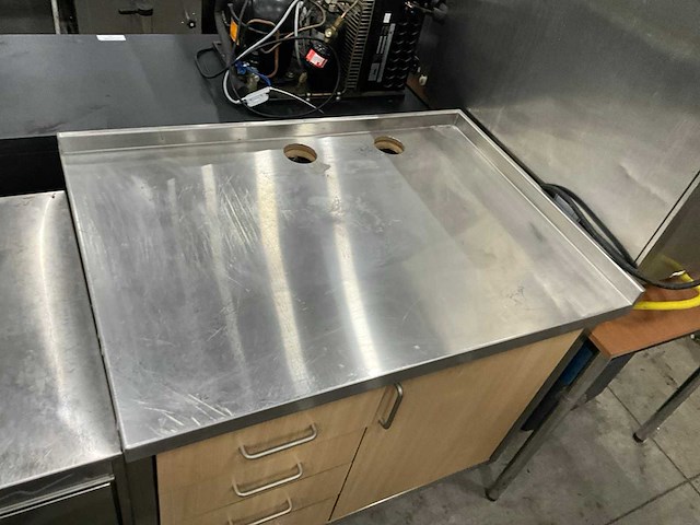 Rvs werktafel - afbeelding 3 van  6