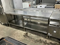 Rvs werktafel - afbeelding 1 van  5