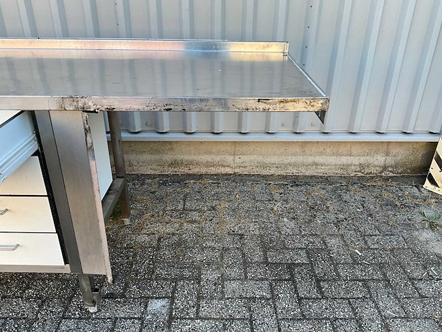 Rvs werktafel - afbeelding 7 van  10
