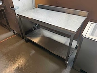 Rvs werktafel