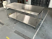 Rvs werktafel