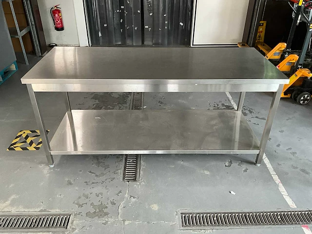 Rvs werktafel - afbeelding 2 van  3