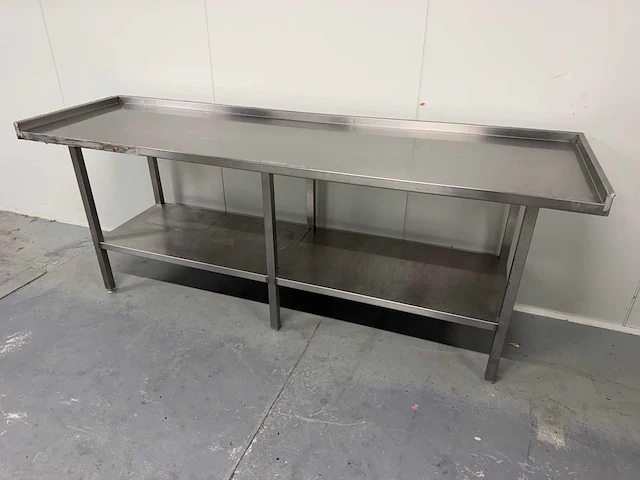 Rvs werktafel - afbeelding 1 van  5