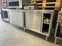 Rvs werktafel/kast - afbeelding 2 van  4