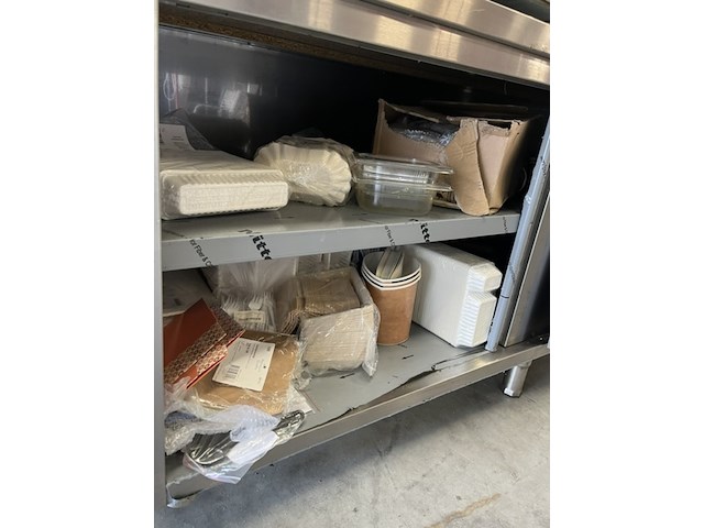 Rvs werktafel/kast - afbeelding 3 van  4
