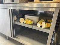 Rvs werktafel/kast - afbeelding 4 van  4