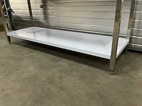Rvs werktafels 180x60cm (4x) - afbeelding 4 van  5