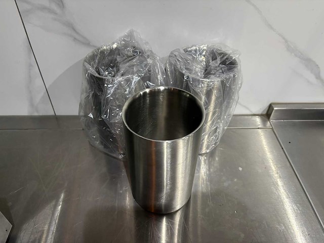 Rvs wijnkoeler ø 12 cm (40x) - afbeelding 1 van  2