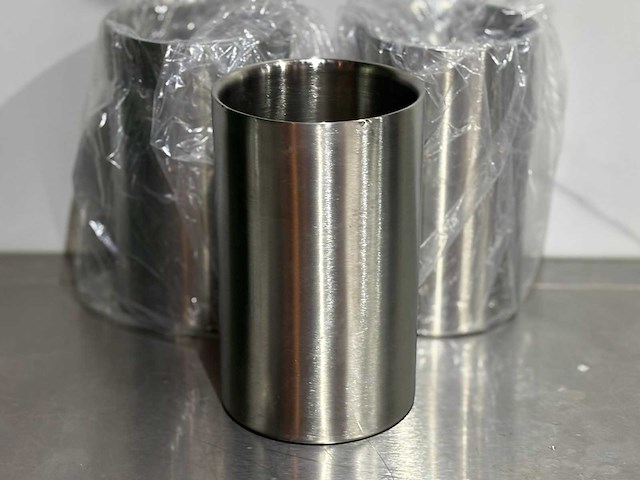 Rvs wijnkoeler ø 12 cm (40x) - afbeelding 2 van  2