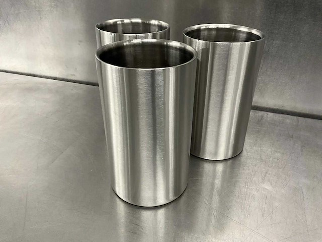 Rvs wijnkoeler ø 12 cm (40x) - afbeelding 1 van  5
