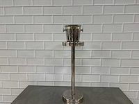 Rvs wijnkoeler met standaard - afbeelding 1 van  4