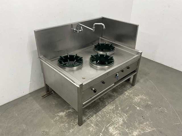 Rvs wokfornuis - afbeelding 3 van  5