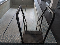 Rvs zwembadtrap - afbeelding 3 van  5