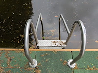 Rvs zwemtrap - afbeelding 2 van  4