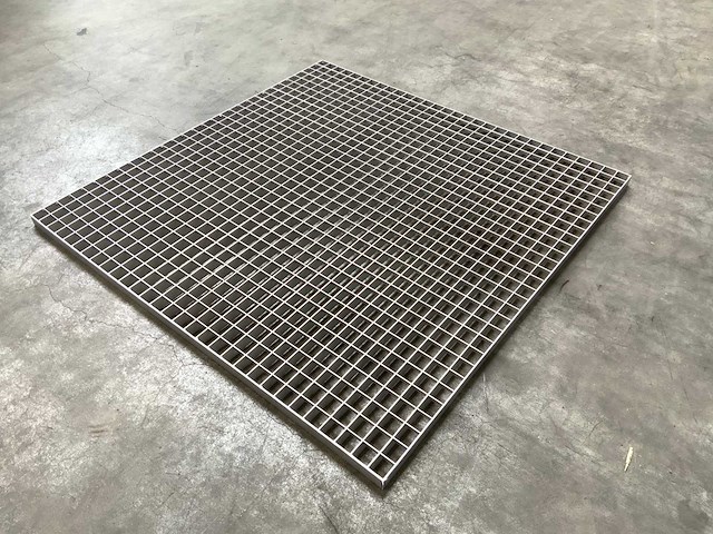Rvs316 roostervloer 1000x1000x30mm (10x) - afbeelding 1 van  9