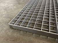 Rvs316 roostervloer 1000x1000x30mm (20x) - afbeelding 1 van  1