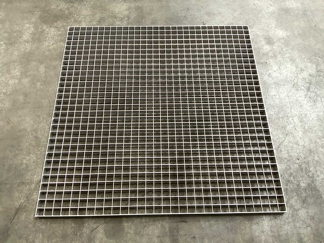 Rvs316 roostervloer 1000x1000x30mm (33x) - afbeelding 3 van  9