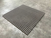Rvs316 roostervloer 1000x1000x30mm (33x) - afbeelding 9 van  9