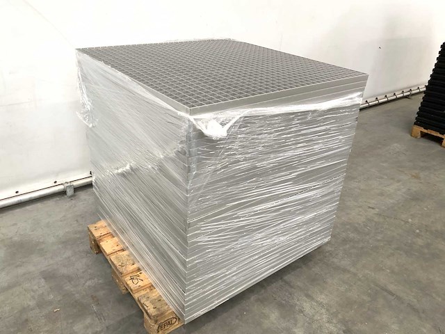 Rvs316 roostervloer 1000x1000x30mm (33x) - afbeelding 1 van  9