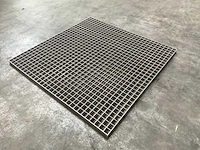Rvs316 roostervloer 1000x1000x30mm (5x)