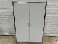 Rvs/trespa kast - afbeelding 1 van  6