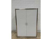 Rvs/trespa kast - afbeelding 2 van  6