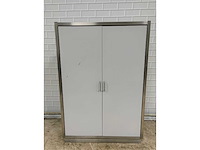 Rvs/trespa kast - afbeelding 3 van  6