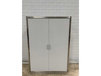 Rvs/trespa kast - afbeelding 2 van  6