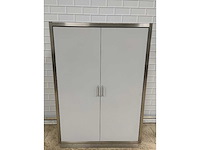 Rvs/trespa kast - afbeelding 3 van  6