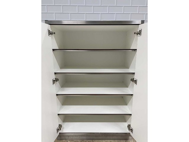 Rvs/trespa kast - afbeelding 4 van  6