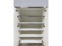 Rvs/trespa kast - afbeelding 4 van  6