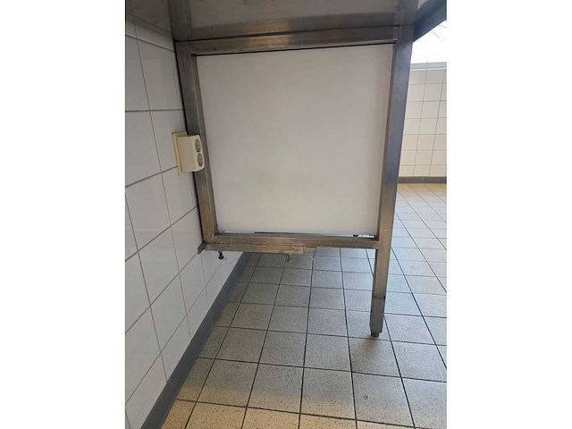 Rvs/trespa werktafel - afbeelding 8 van  8