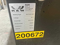 R&w 80 volt tractie accu - afbeelding 2 van  9