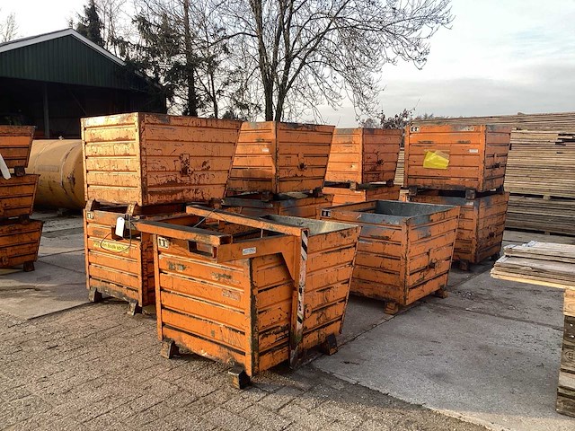 Rwtüv kiep opslagcontainer (11x) - afbeelding 1 van  10