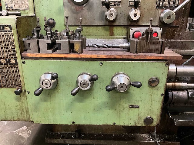 Ryazan machine tool works 1m63 horizontale draaibank - afbeelding 2 van  16