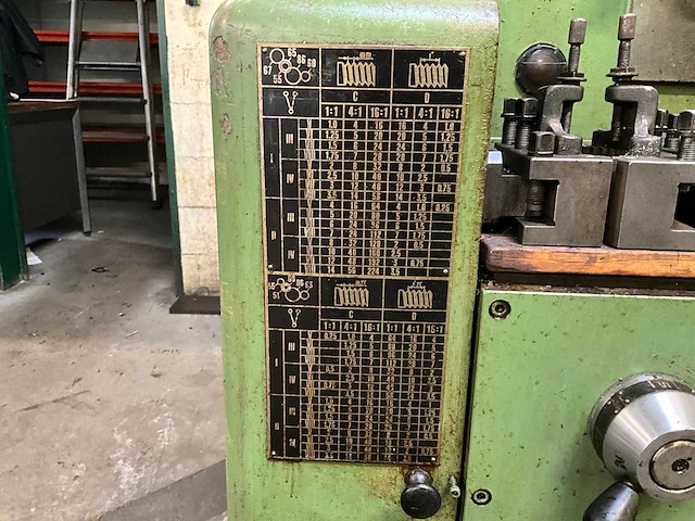 Ryazan machine tool works 1m63 horizontale draaibank - afbeelding 4 van  16